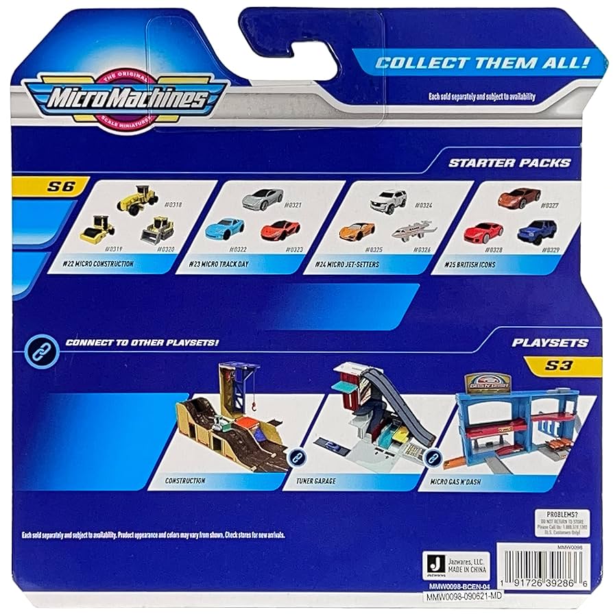 マイクロマシーンズ Amazon.com: Micro Machines 2021 Series 6 Starter Pack #23
